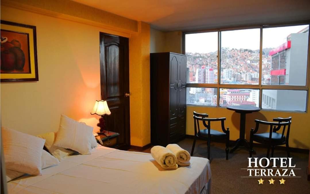 Terraza Hotel Ла-Пас Экстерьер фото